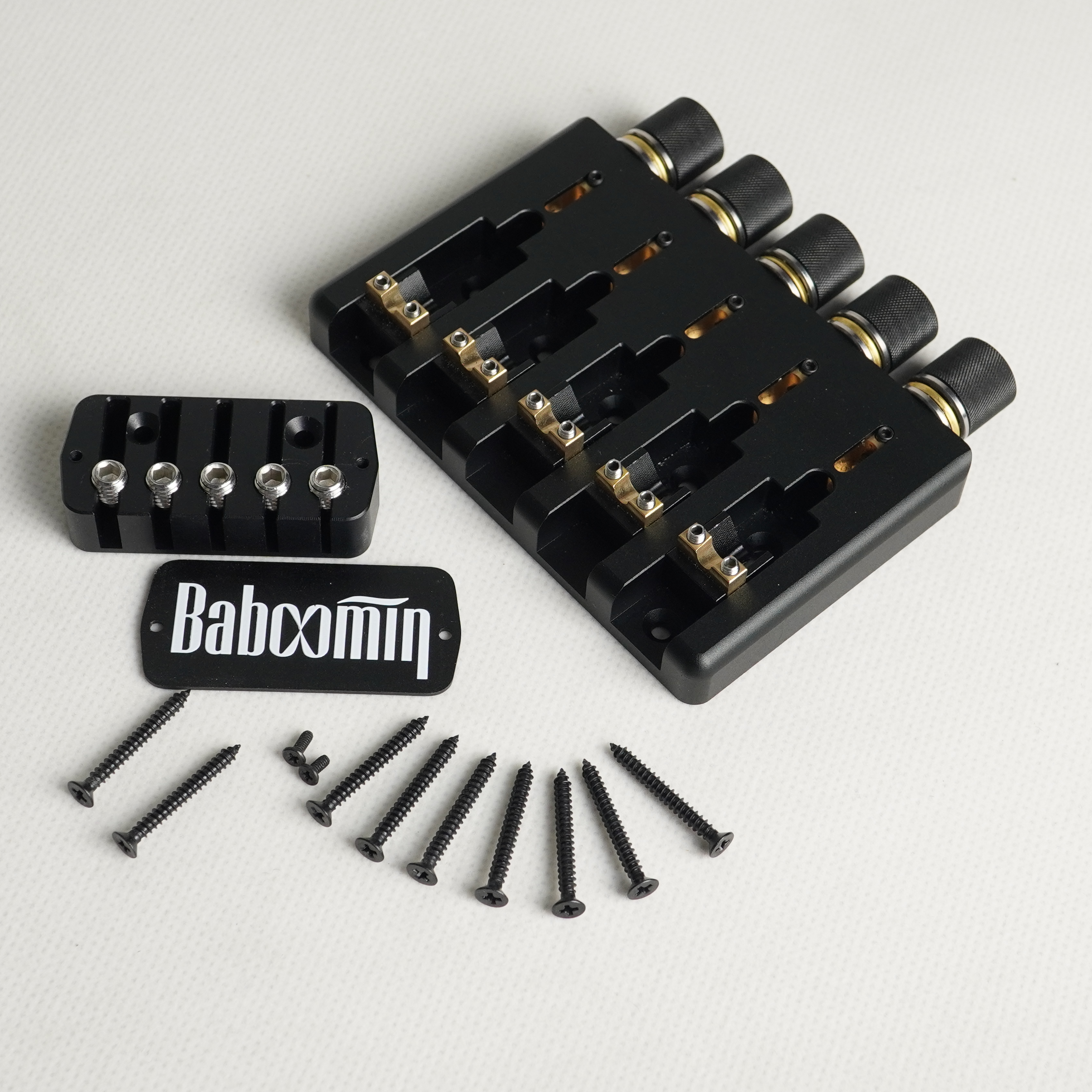 Baboomin Q-River 5 String Headless Bridge Tuning System